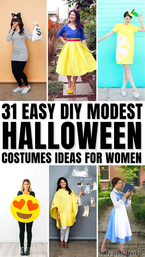 modest women's costumes halloween|More.